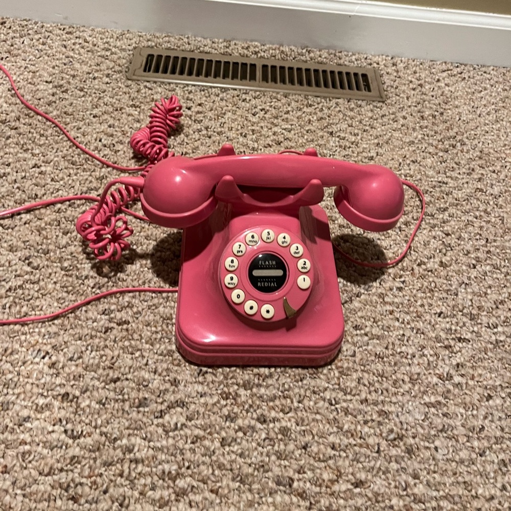 Pottery Barn Retro Grand Phone (pink)